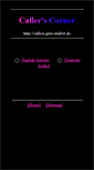 Mobile Screenshot of callers.gero-teufert.de